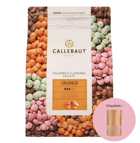 Callebaut Orange Chokolade - 1 kg