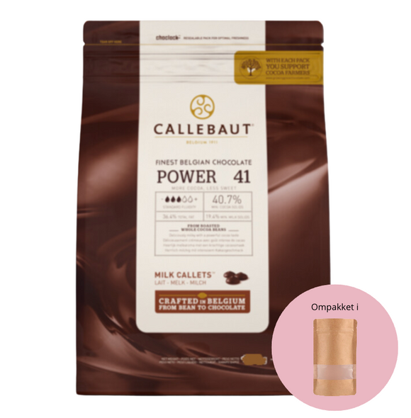 Callebaut Power41 - 1 kg. (Mælk med mindre sukker)
