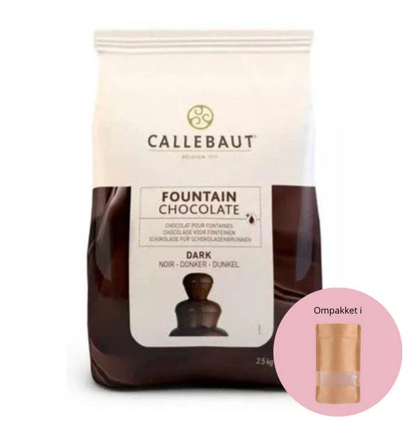Callebaut Fontæne Chokolade - 500g Mørk