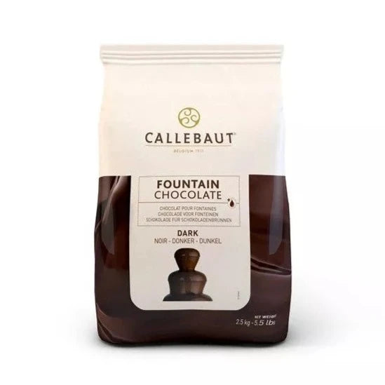 Callebaut Fontæne Chokolade - 2,5kg Mørk