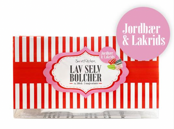 Bolche Kit - Jordbær/Lakrids