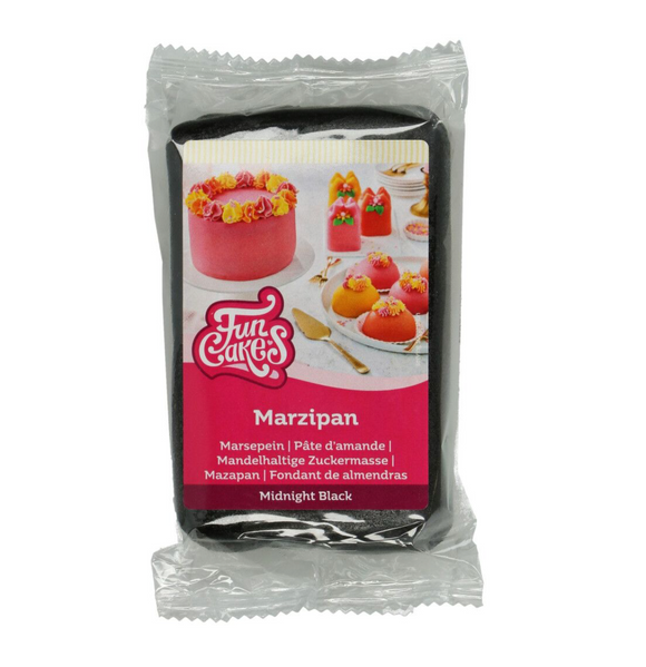 DATOVARE: Funcakes Marcipan - Sort 250g (5/24)
