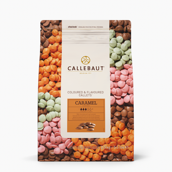 Callebaut Caramel Chokolade - 2,5kg