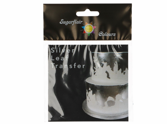 Sugarflair Blad Sølv / Silver leaf - 1 ark