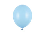 Ballonner 27 cm. - Pastel Baby Blue 10 stk.