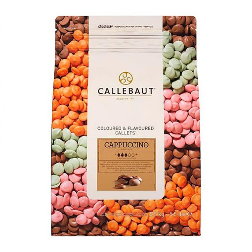 Callebaut Cappucino Chokolade - 2,5kg