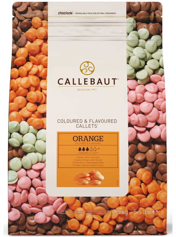 Callebaut Orange Chokolade - 2,5kg
