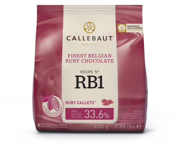 Callebaut RUBY chokolade - 400g