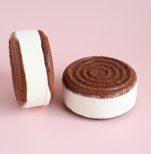 Mælkesnitte Is sandwich