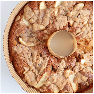 Krydderkage med Æble & crumble