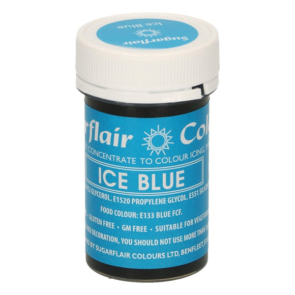 Sugarflair Pastafarve - Ice Blue