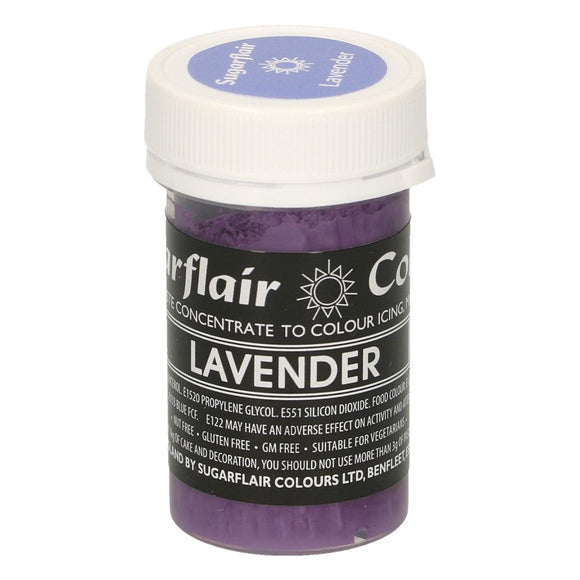 Sugarflair Pastafarve - Pastel Lavender