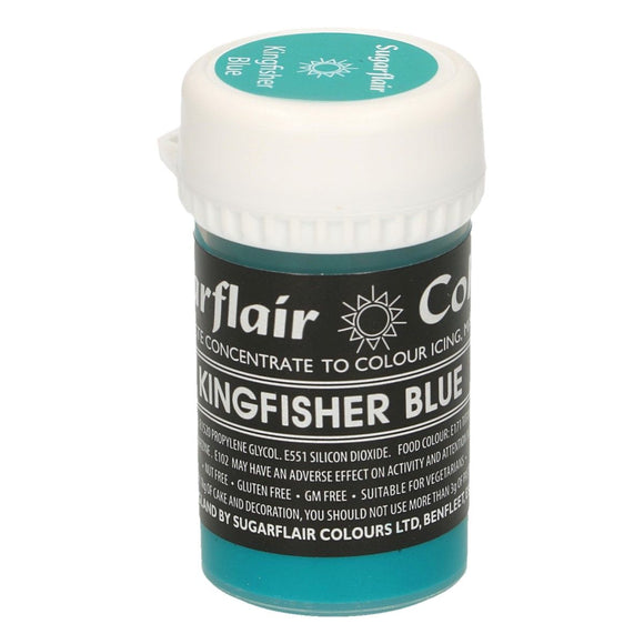 Sugarflair Pastafarve - Pastel Kingfisher Blue