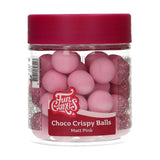 Funcakes choko Crispy kugler - Mat Pink