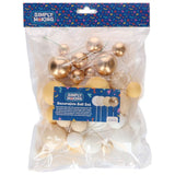 Simply Making Decorative Ball Set - Lemon & Gold