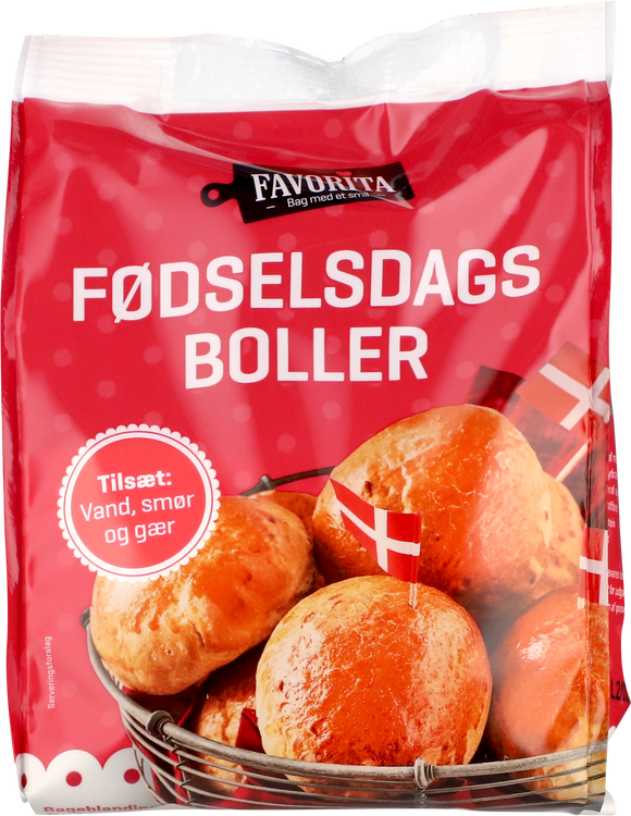 Bagemix - Fødselsdags Boller