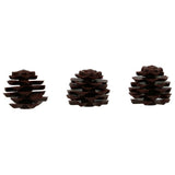 FunCakes 3D Chokolade dekorationer Kogler – 3 stk.