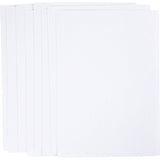 Vandopløselige Broderiark - Blanke 8 ark.