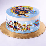 Sukker billede - Paw Patrol Kant bånd