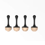 Silikomart chokolade stempler - Love 4 stk.