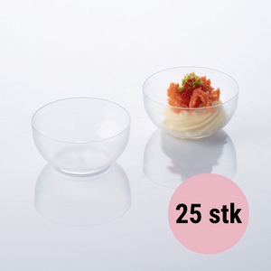 25 stk. Dessertglas - Bowl Cup 120ml