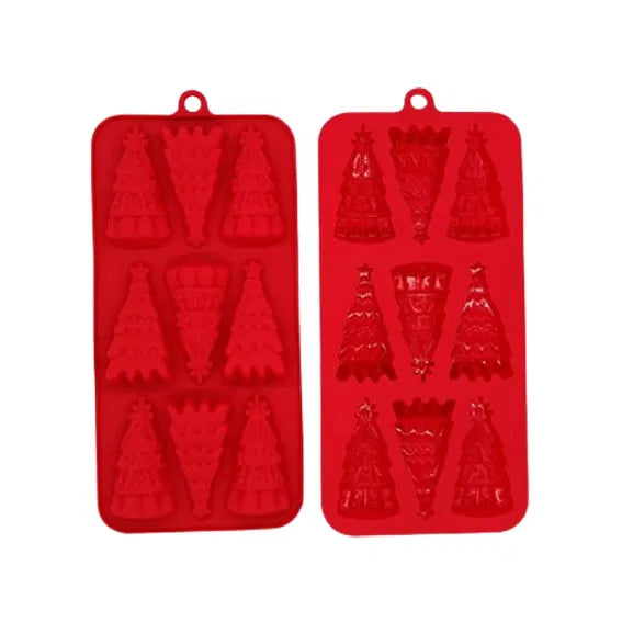 Silikoneform - Juletræer