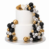 Simply Making Decorative Ball Set - Silver, Gold & black