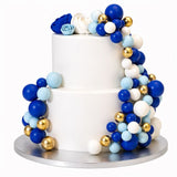 Simply Making Decorative Ball Set - Blue & Gold