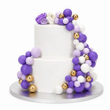 Simply Making Decorative Ball Set - Purple Ombre & Gold