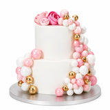 Simply Making Decorative Ball Set - Pink ombre & Gold