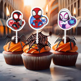 Kage Lys - Spidey 4 stk.