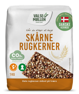 Valsemøllen Skårne Rugkerner - 1kg