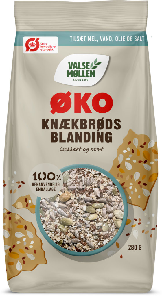 Valsemøllen Knækbrøds blanding - ØKO