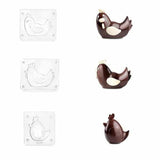 Chokoladeform – kyllinger 3 stk.