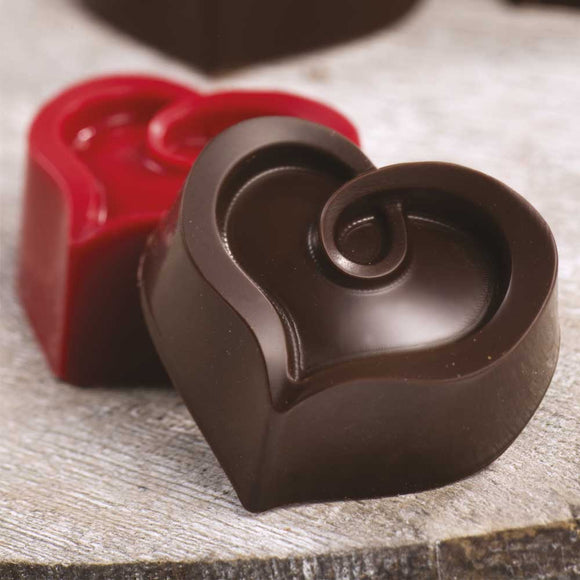 Martellato Chokoladeform - Praline Heart