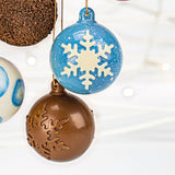 Martellato Chokoladeform - 3D Snow Baubles