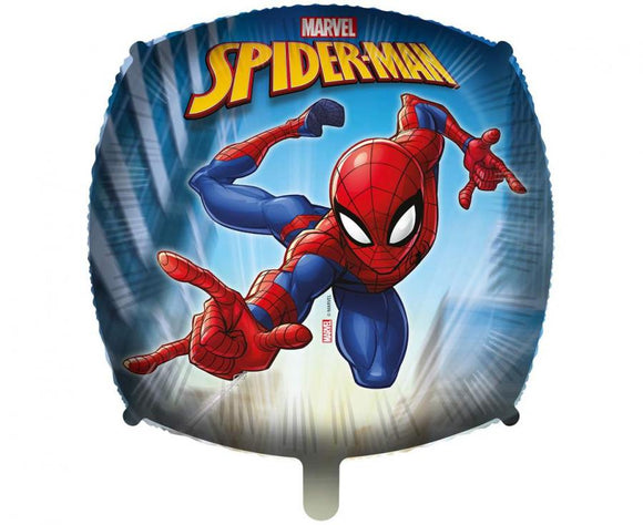 Folie Ballon: Spiderman Blå