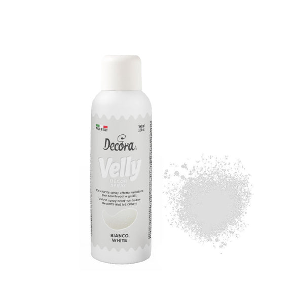 Decora Velvet Spray 100ml - Velly White