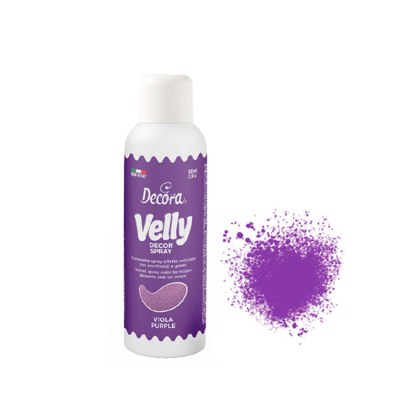Decora Velvet Spray 100ml - Velly Purple