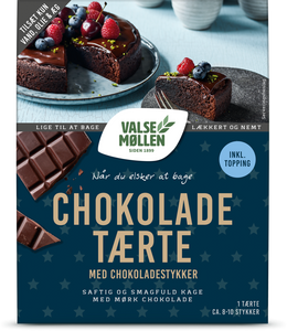 Valsemøllen Chokolade Tærte