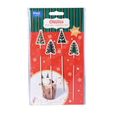 PME Christmas Trees Treat Picks - 24 stk