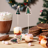 PME Christmas Trees Treat Picks - 24 stk