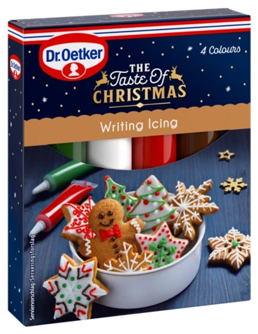 Christmas Writing Icing -  Dr. Oetker