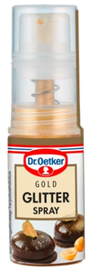 Dr. Oetker Gold Glitter Spray - Guld 4g