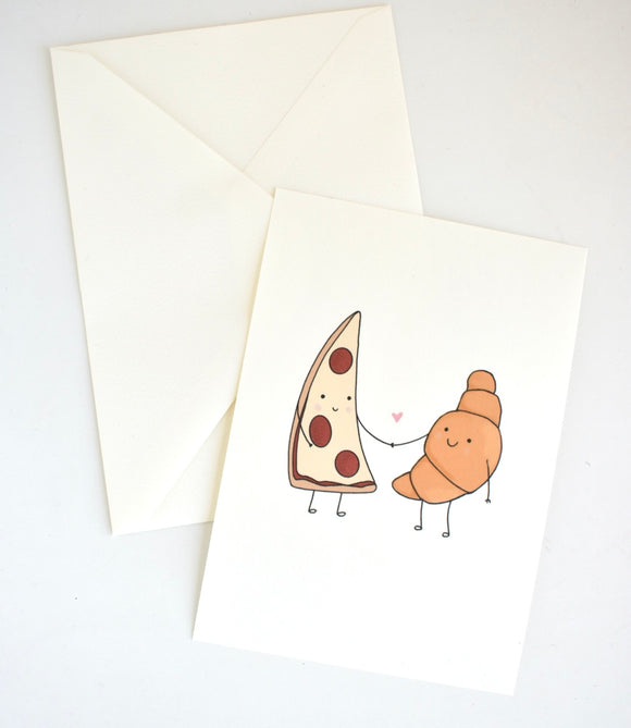 Kort: Croissant & Pizza