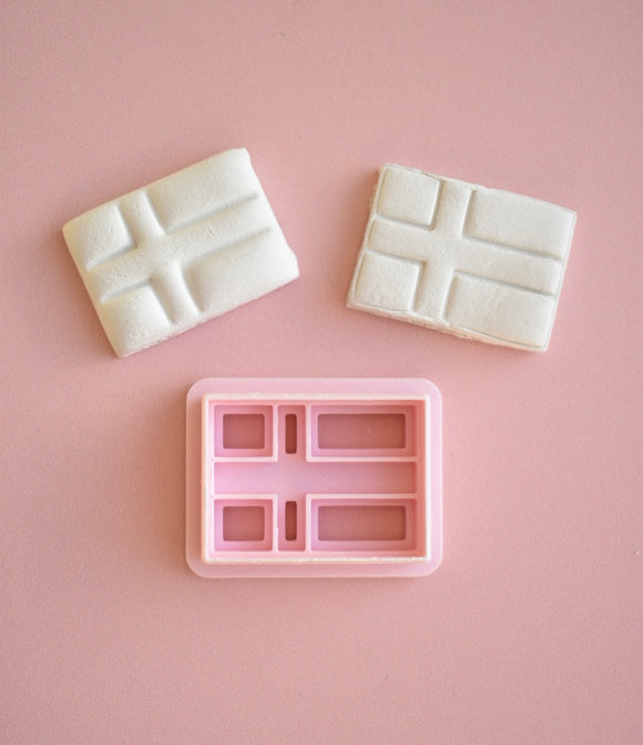 Udstikker til ler - Flag