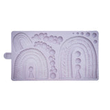 Karen Davies Silikoneform - Macrame Rainbow