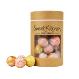 Store praliné kugler - Guld splash
