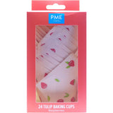 PME Tulipan forme - Raspberry 24 stk.