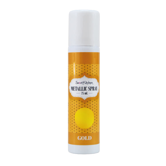Sweetkitchen metallic guld spray 75 ml